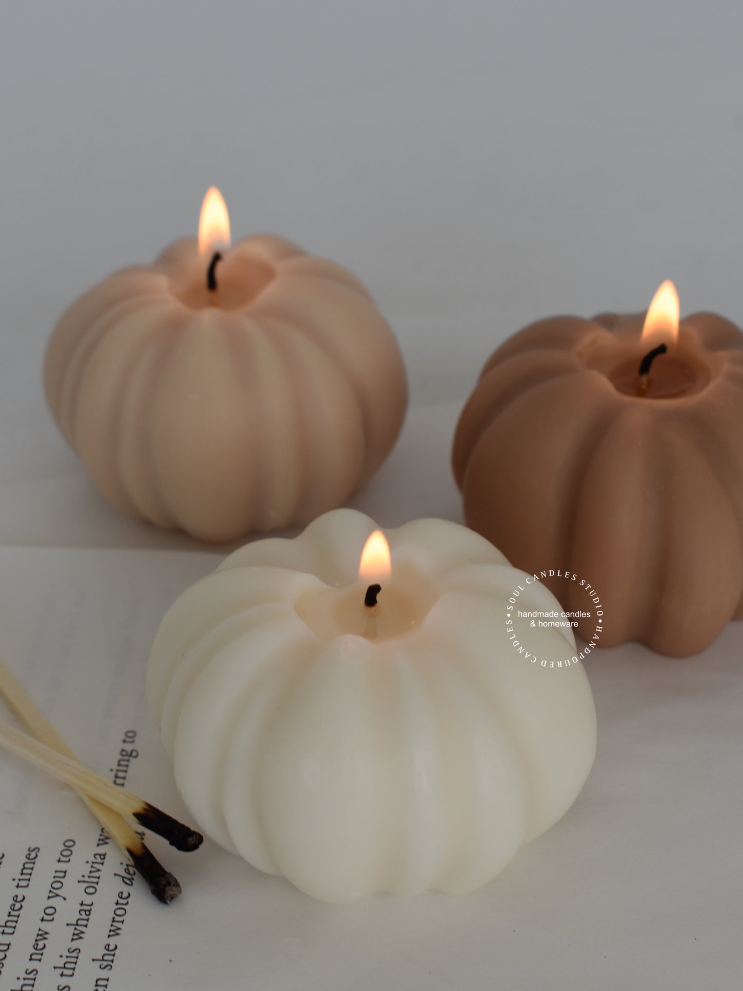 pumpkin candle