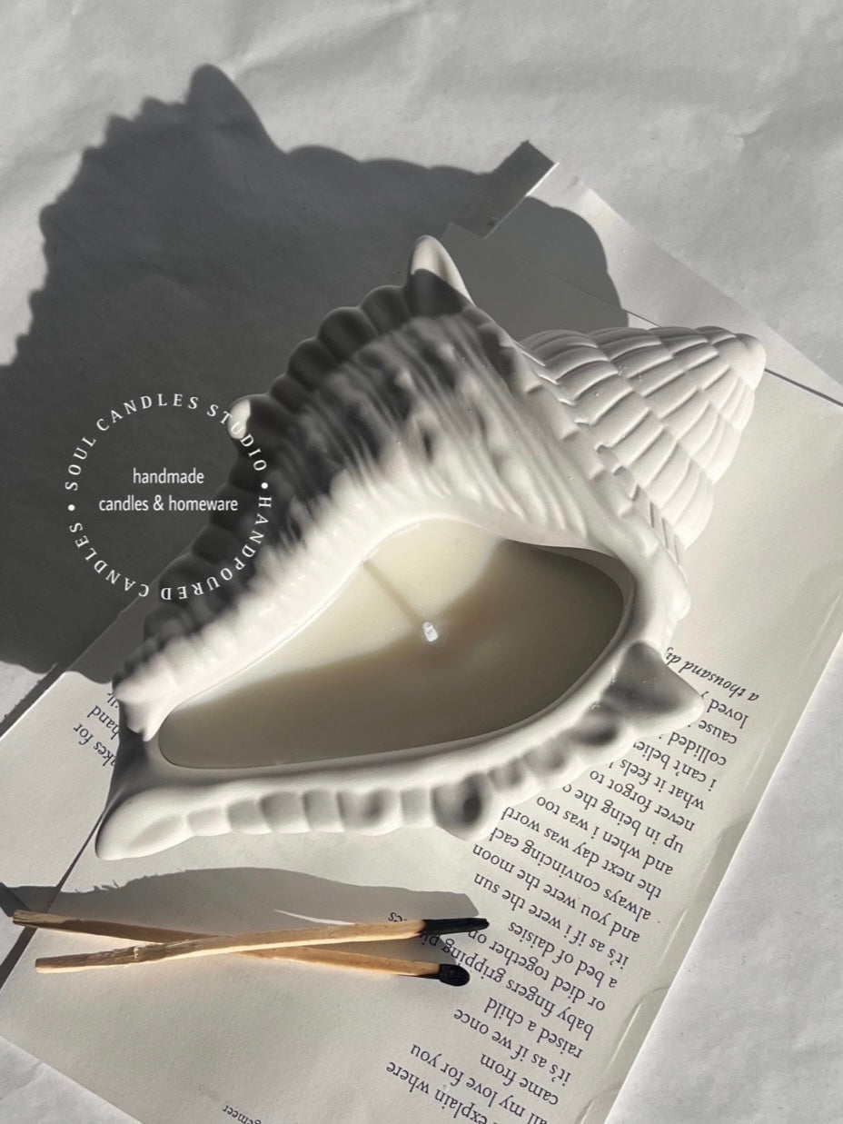 ceramic shell candle