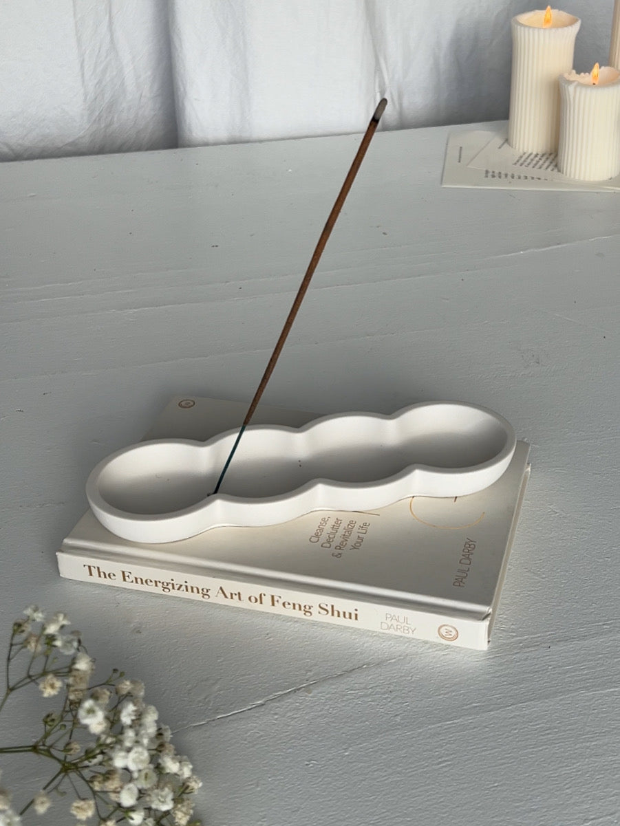 Räucherstäbchenhalter „wavy“