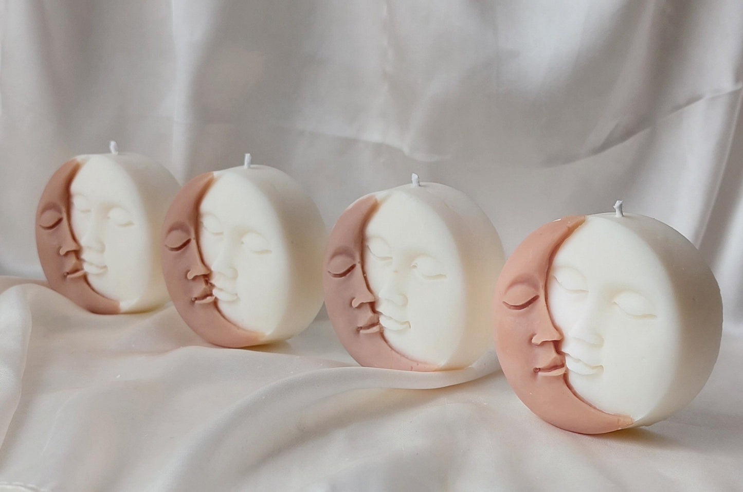 Sonne und Mond Kerze