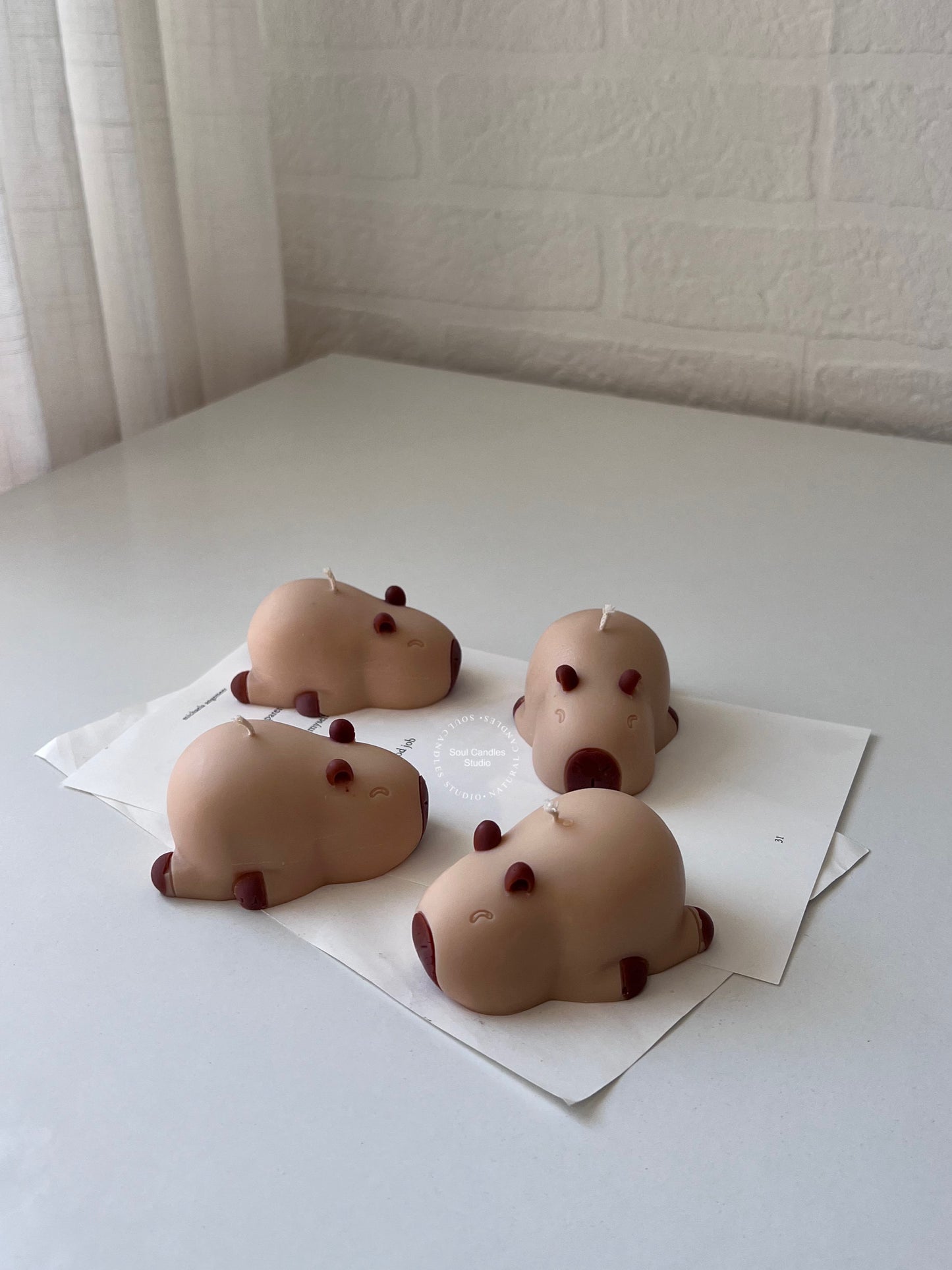 Capybara Kerze