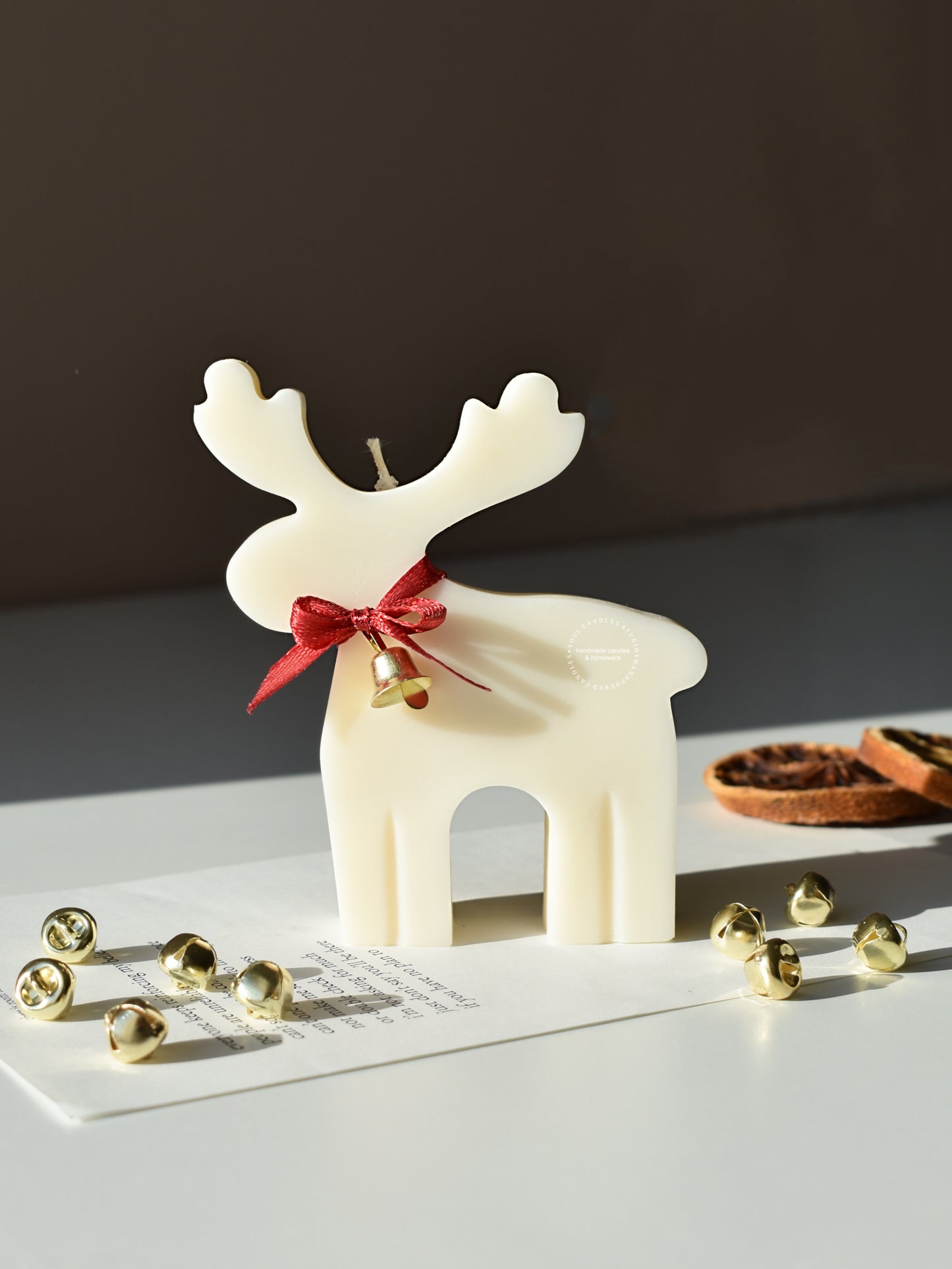Rentier Kerze