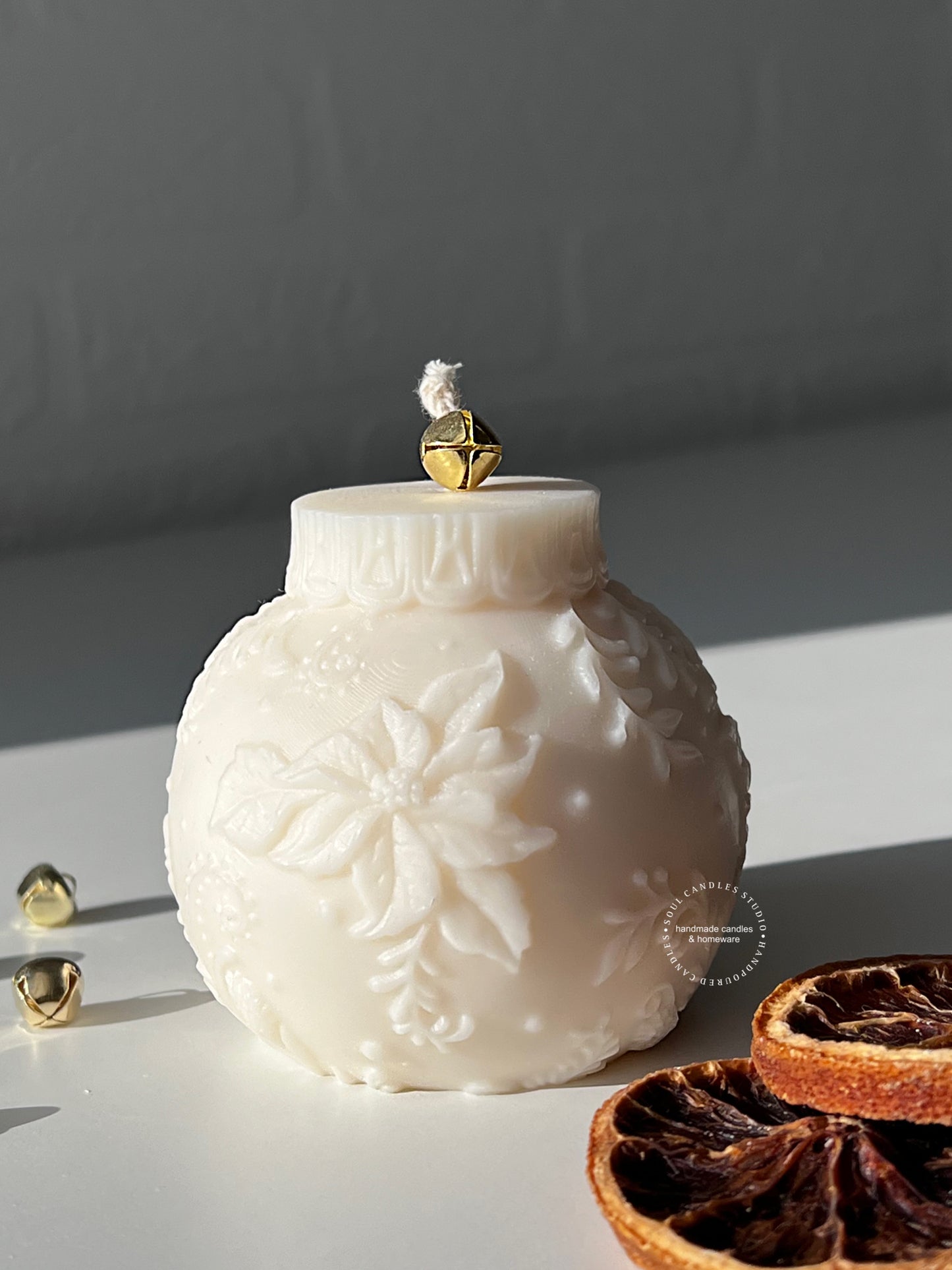 Weihnachtskugel Kerze