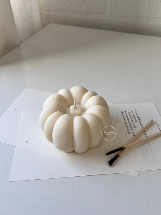 Puffy Pumpkin Kerze