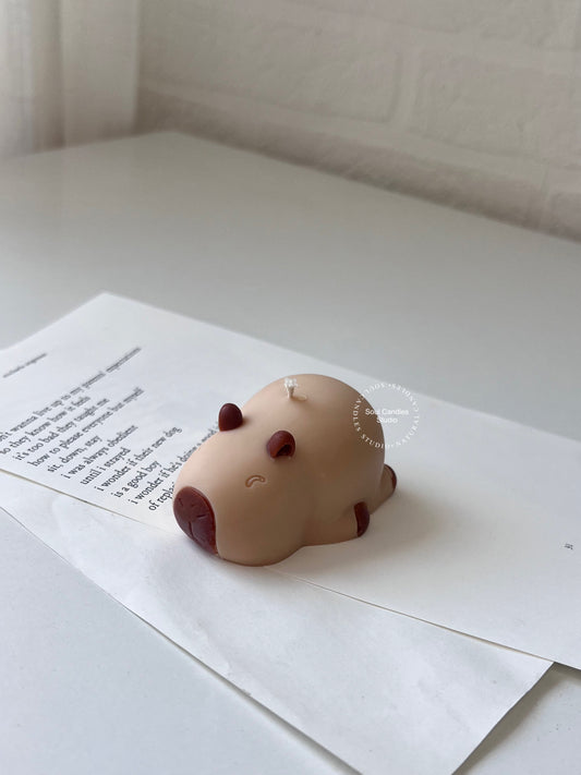 Capybara Kerze