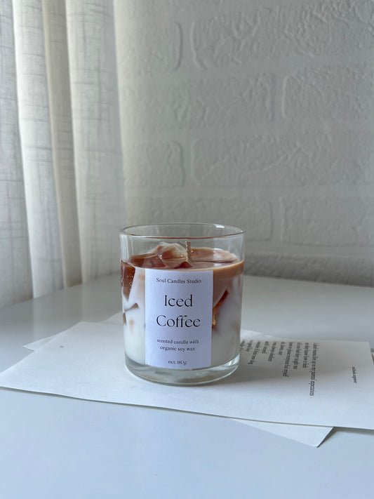 Iced Coffee Kerze