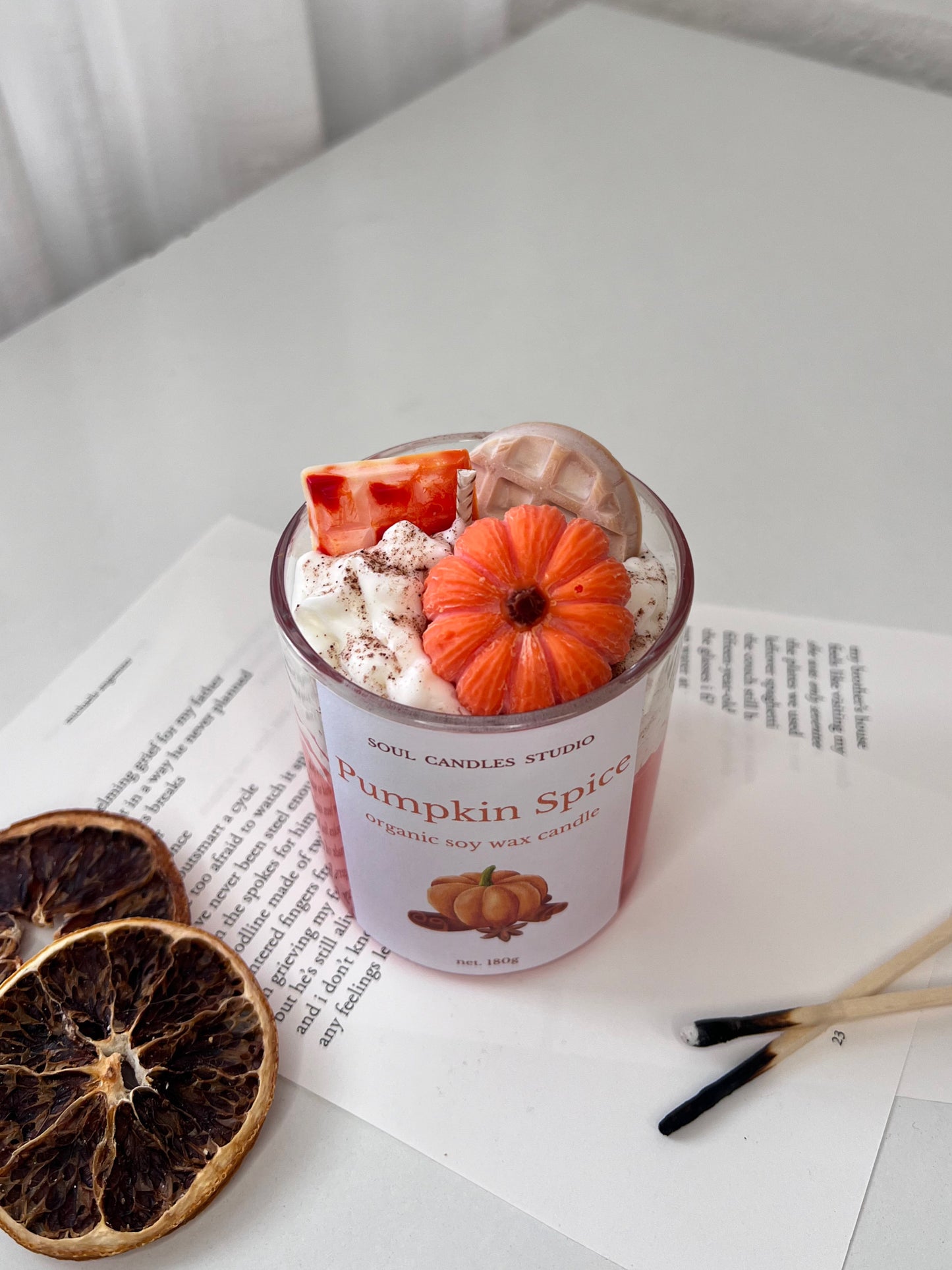 Pumpkin Spice Kerze
