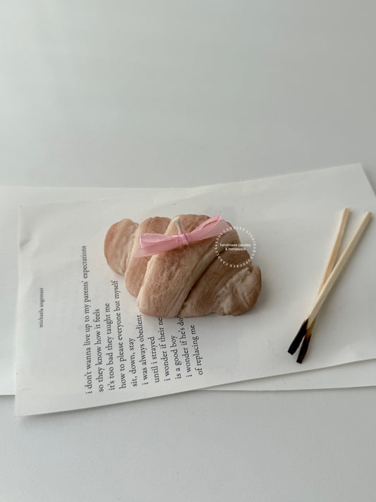 Croissant Brunch Kerze